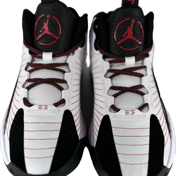 🔥HP🔥 Nike Jordan Jumpman 2021 White University Red Black CQ4021 100 Men's - Picture 5 of 6